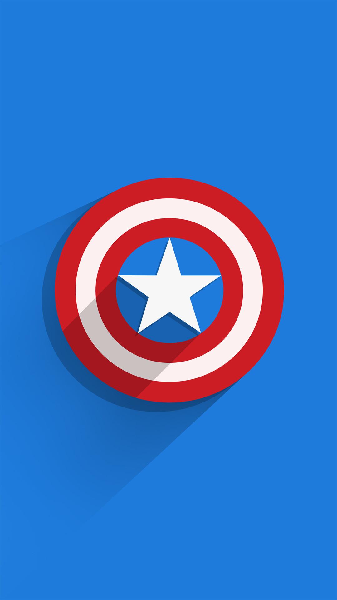 Captain America Shield Iphone Wallpapers Wallpaper Cave