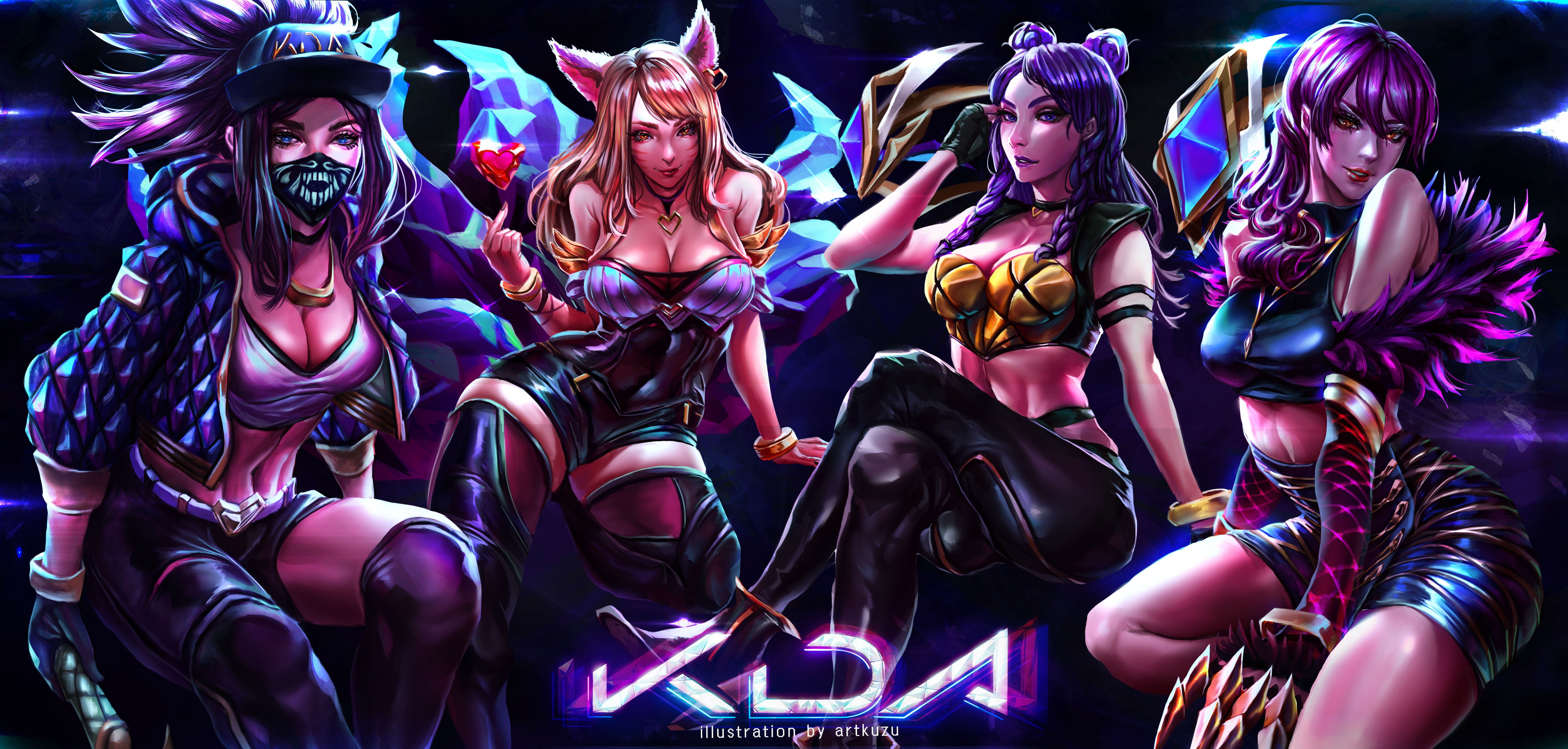 k/da kai'sa wallpapers wallpaper cave on kaisa kda wallpapers