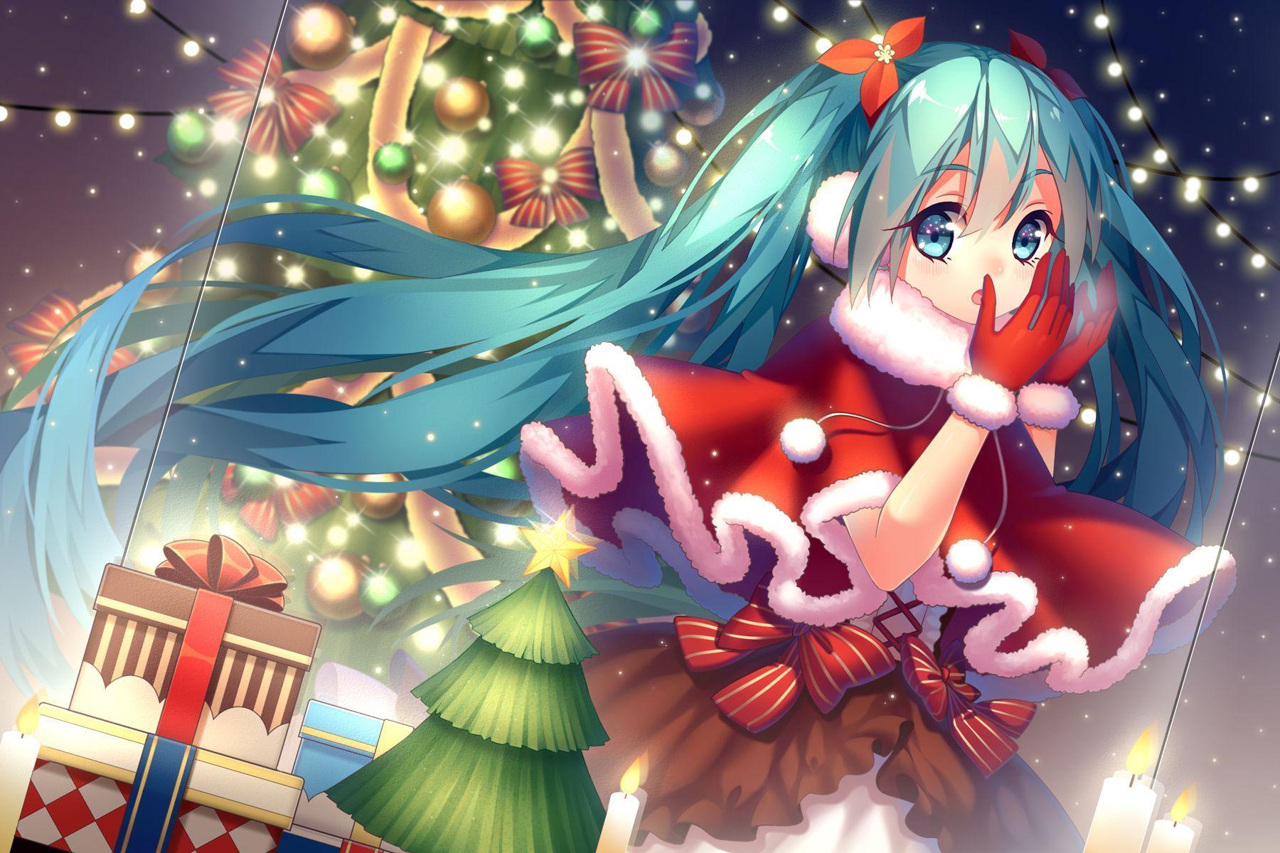 Anime hd christmas wallpapers