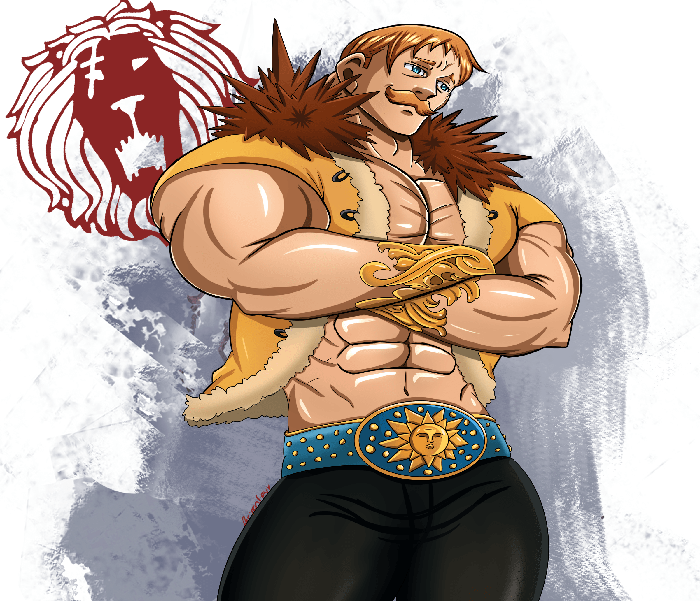 Seven deadly sins escanor wallpapers