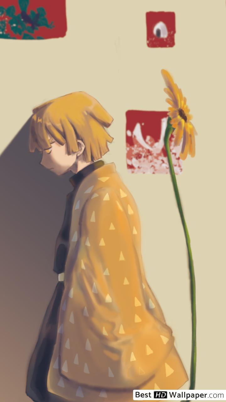 Anime Aesthetic Zenitsu Wallpapers Wallpaper Cave