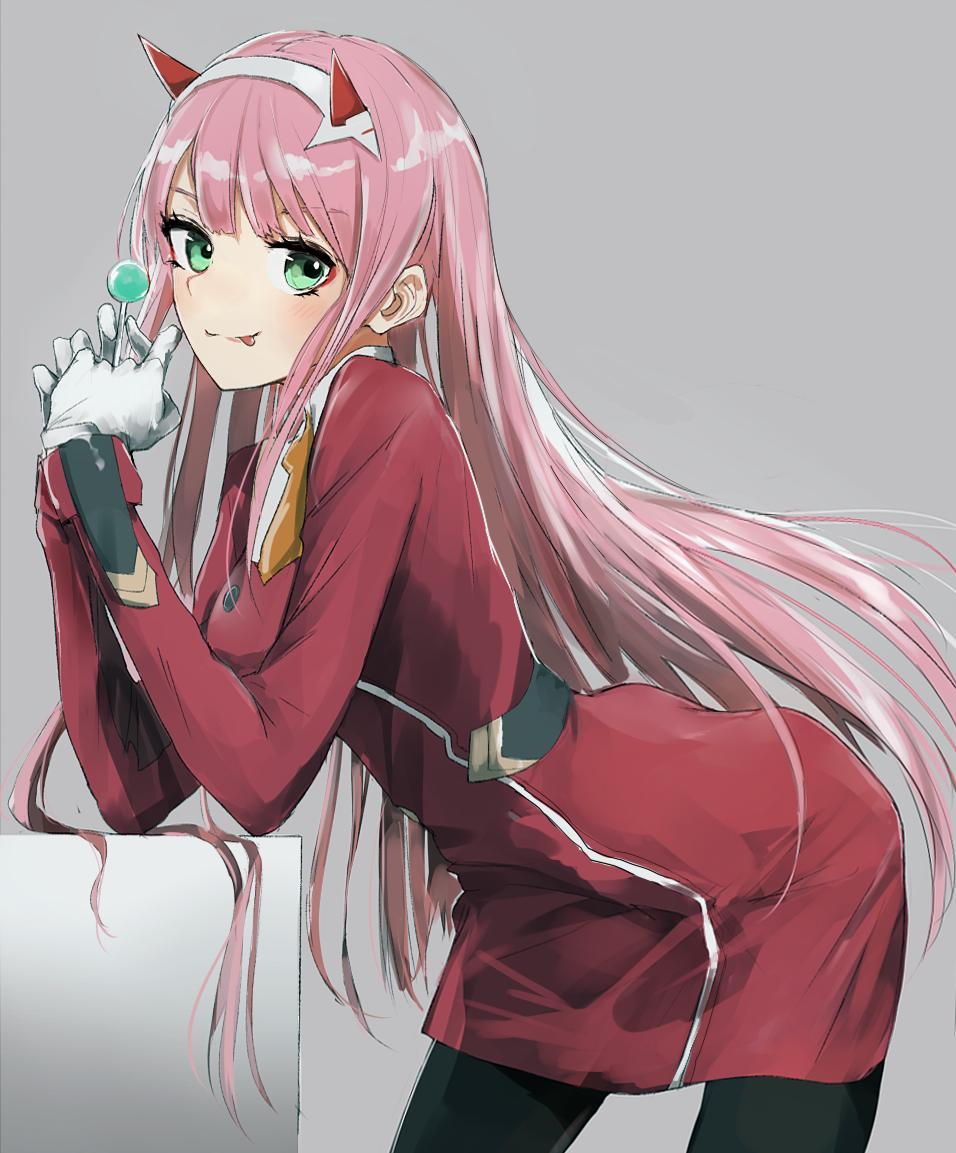 25 Lock Screen Anime Zero Two Wallpaper