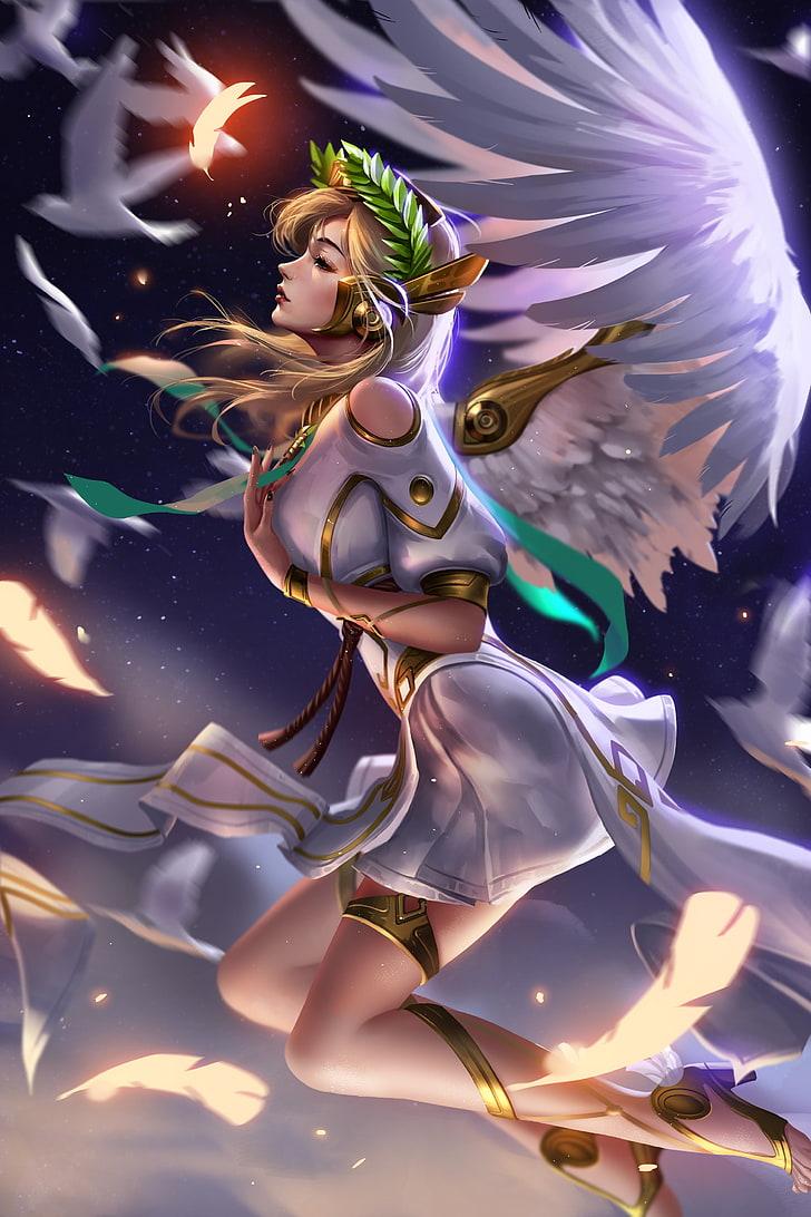 Yuiazₓ 🏳️‍ ⃤ · großherzogin . Overwatch Mercy Wallpapers - Wallpaper Cave