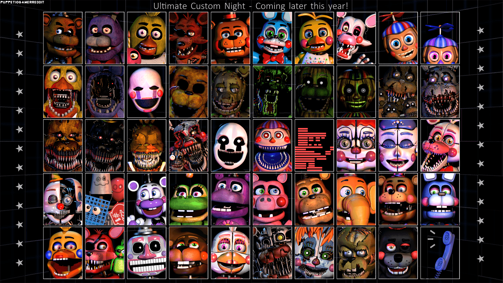Ultimate Custom Night Mobile Ios Version Full Game Free Download Egi FNaF 2 UCN Gamejolt is a mini title in which you can fight against 16 different hostile animatronic characters.