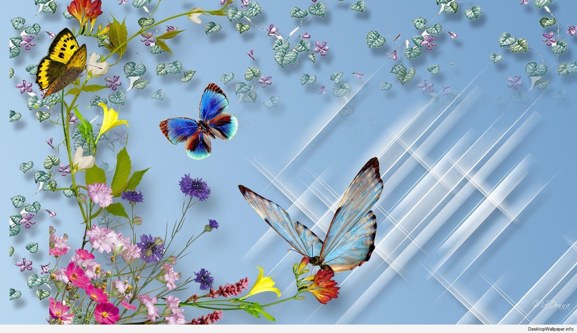 Check out this fantastic collection of 3d butterfly wallpapers, with 52 3d butterfly background images for your desktop, phone or tablet. Rainbow Butterfly Wallpapers Wallpaper Cave