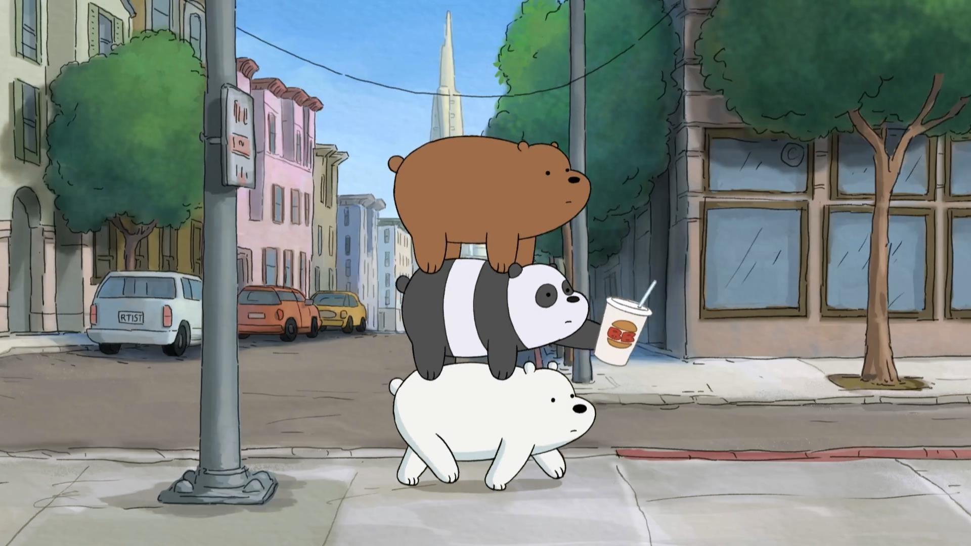 33 Laptop We Bare Bears Desktop Wallpaper Hd Pictures