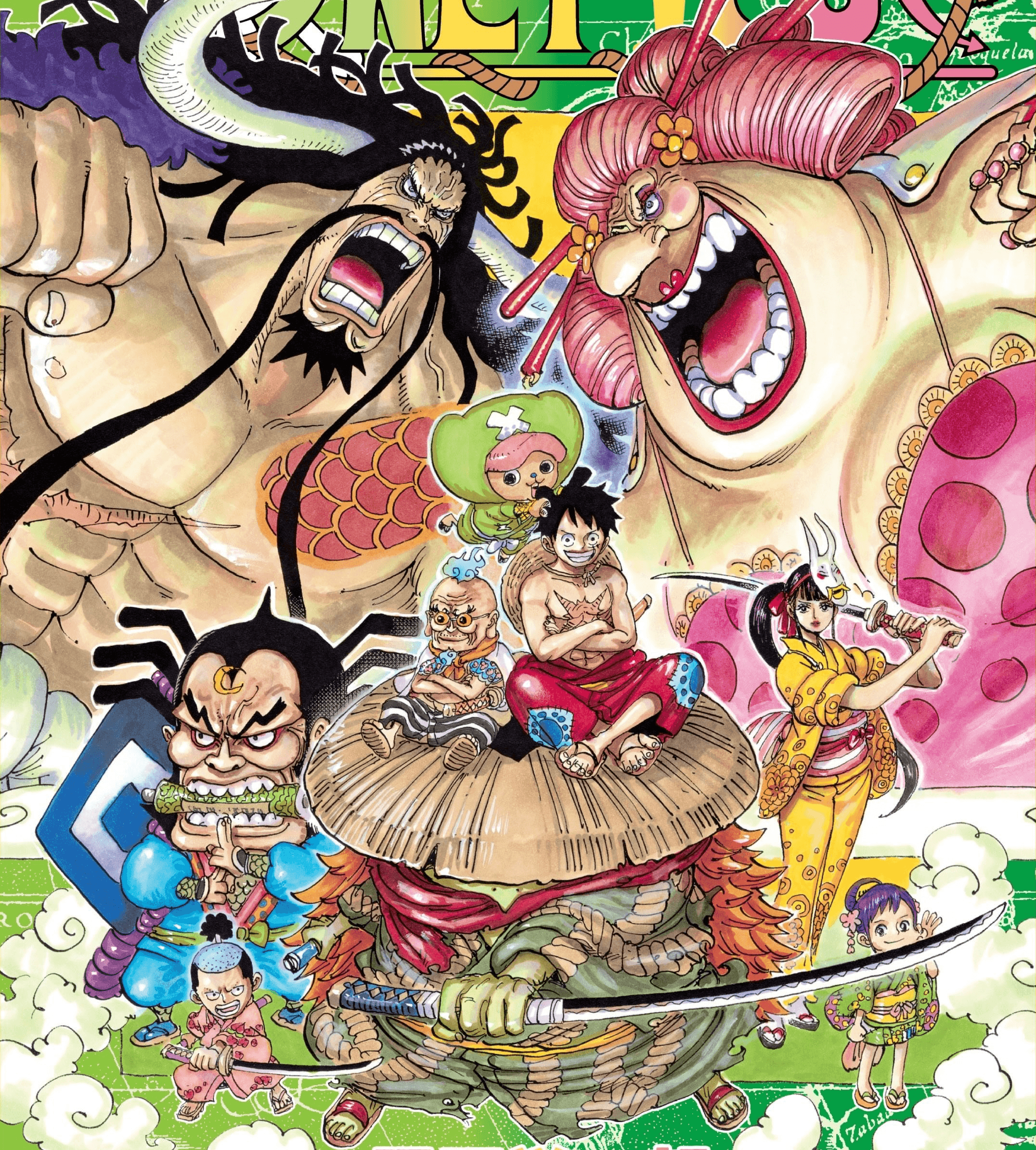 One Piece Wano Kuni Wallpapers Wallpaper Cave