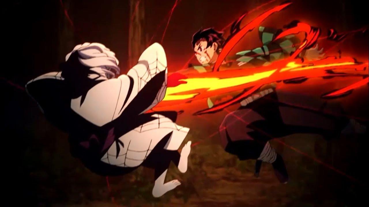 tanjiro vs rui wallpaper on tanjiro vs rui wallpapers