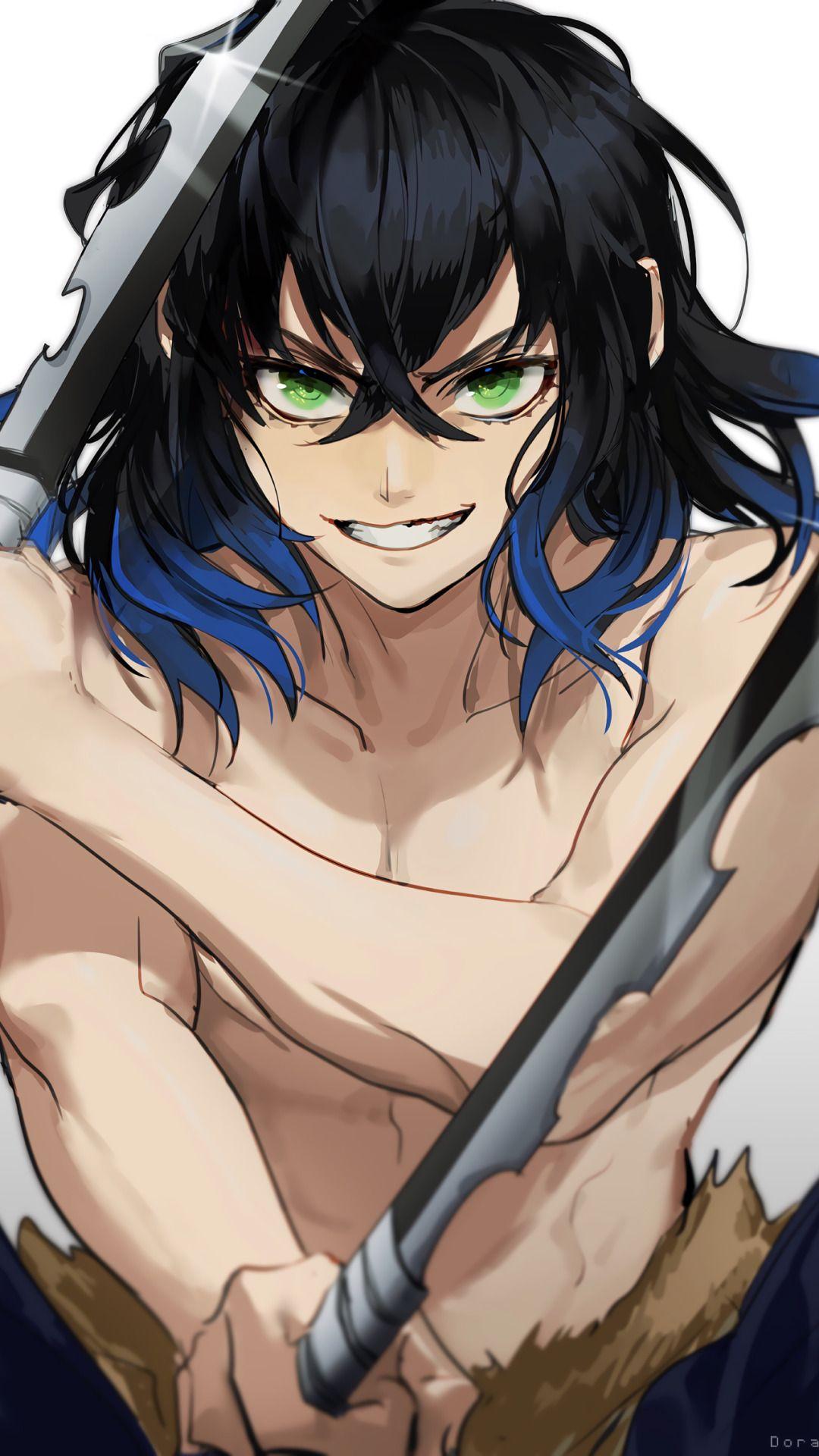 Inosuke Hashibira Kimetsu No Yaiba Wallpapers Wallpaper Cave