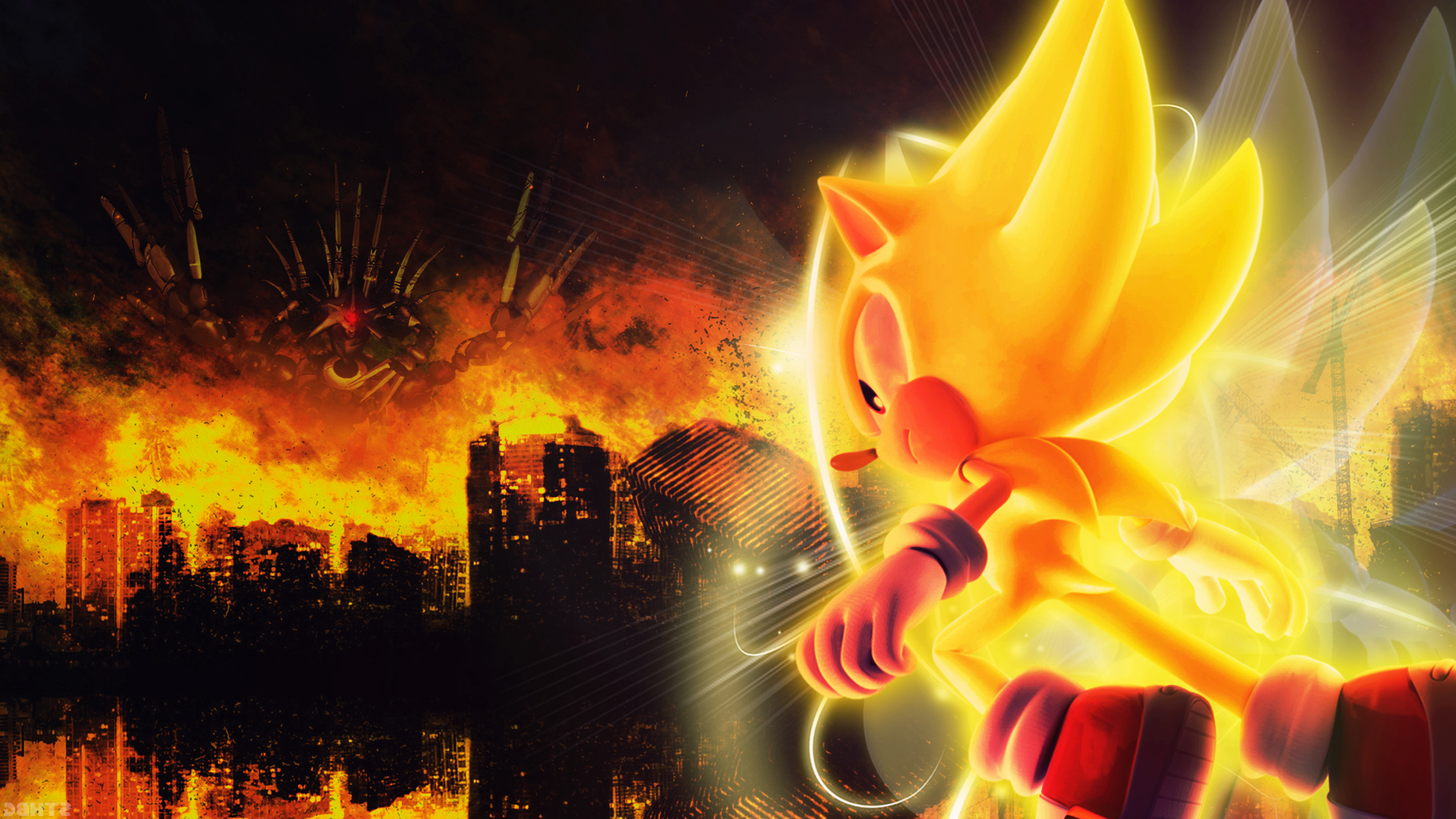 gold sonic wallpapers wallpaper cave on gold sonic wallpapers