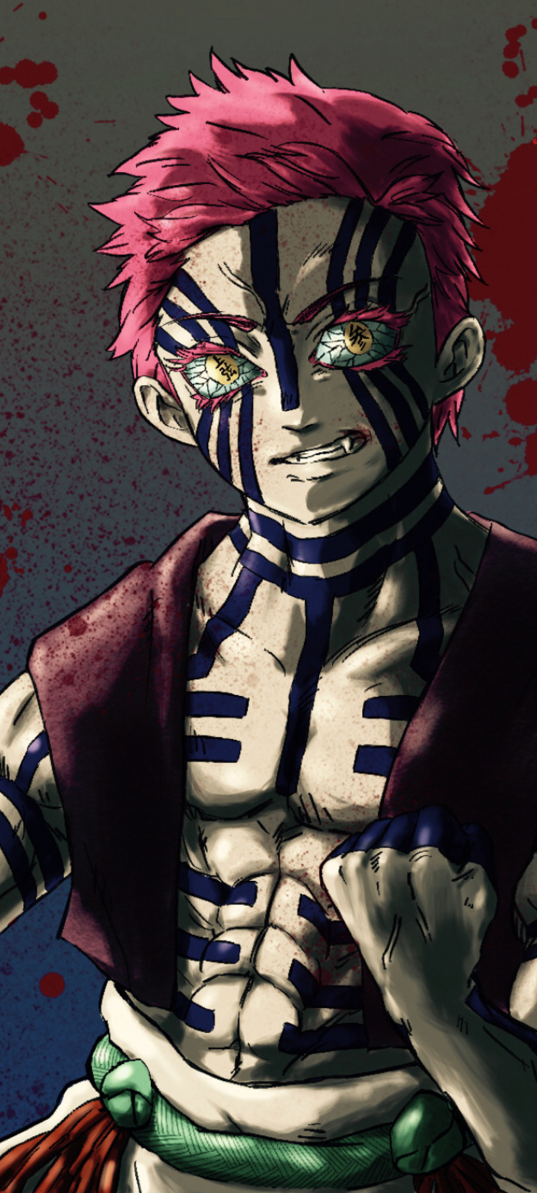 Image of demon slayer background . Anime Demon Wallpaper Manga Expert