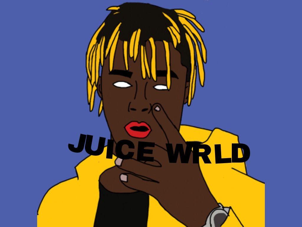 Recording artist tekashi 69 aka #6ix9ine will drop two unique 3d animated nft . Cartoon Juice Wrld Wallpapers - Wallpaper Cave