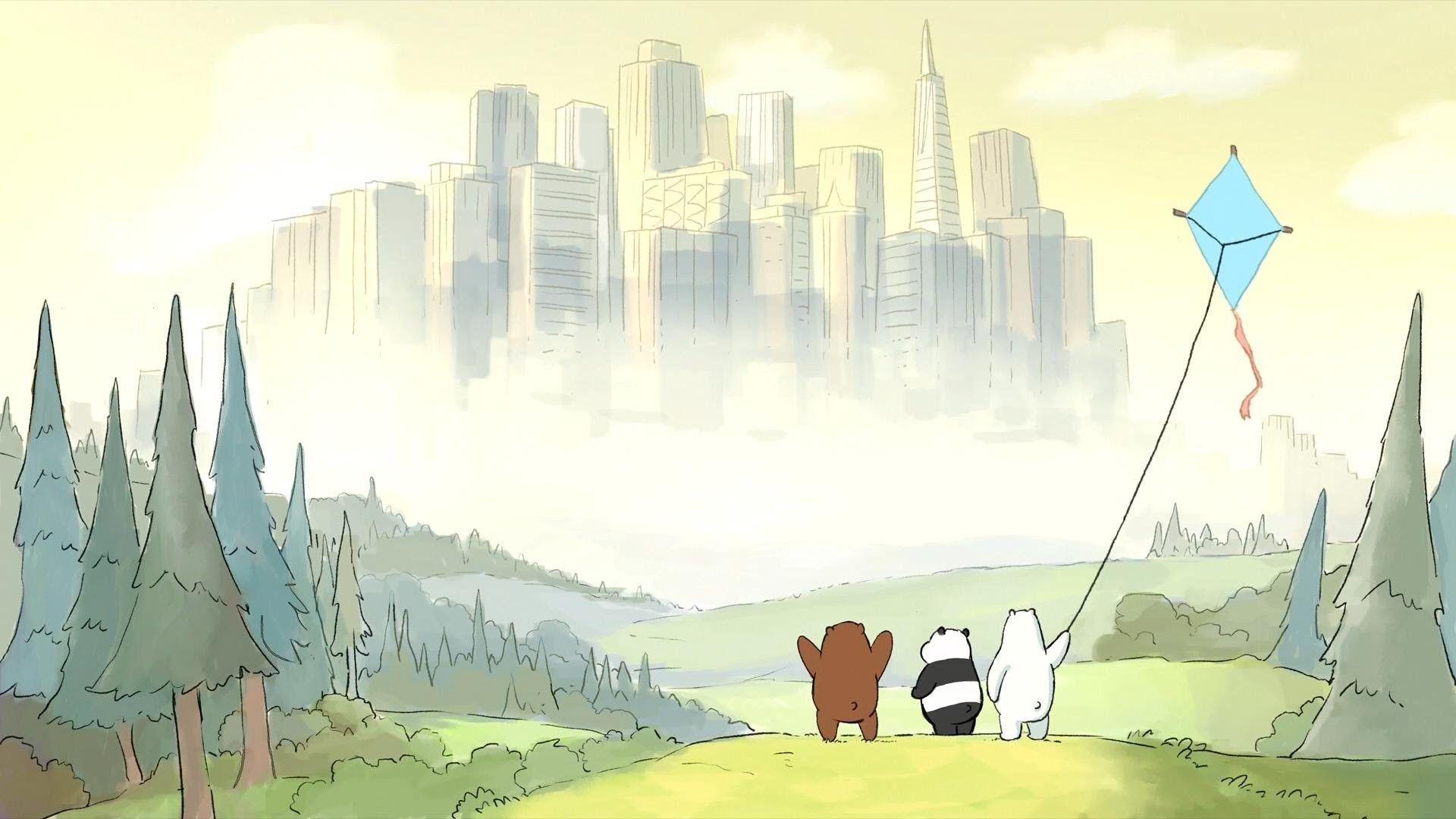 We Bare Bear Computer Wallpapers Wallpaper Cave