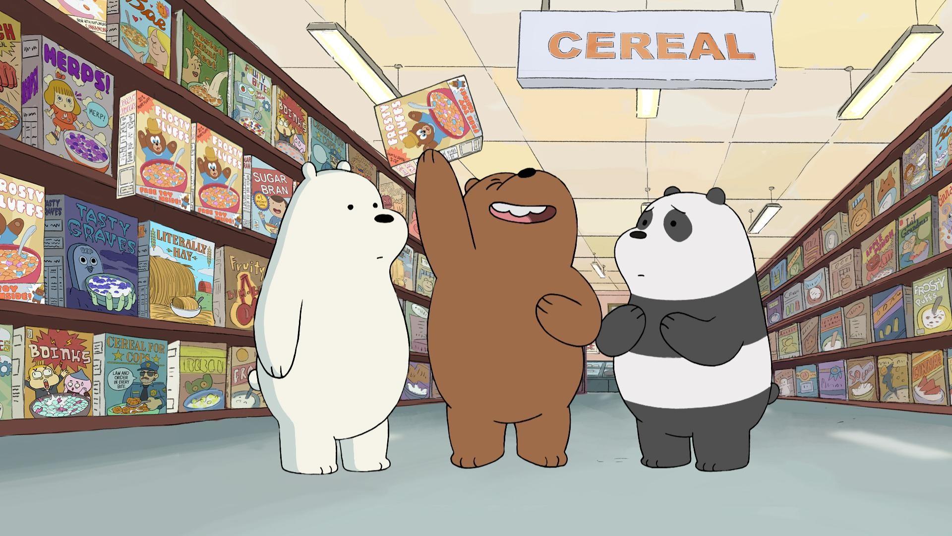 We Bare Bear Computer Wallpapers Wallpaper Cave
