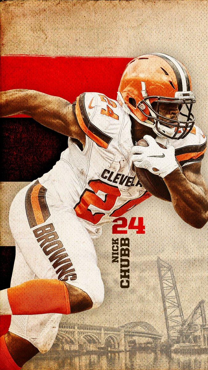 nick chubb wallpapers wallpaper cave on nick chubb wallpapers