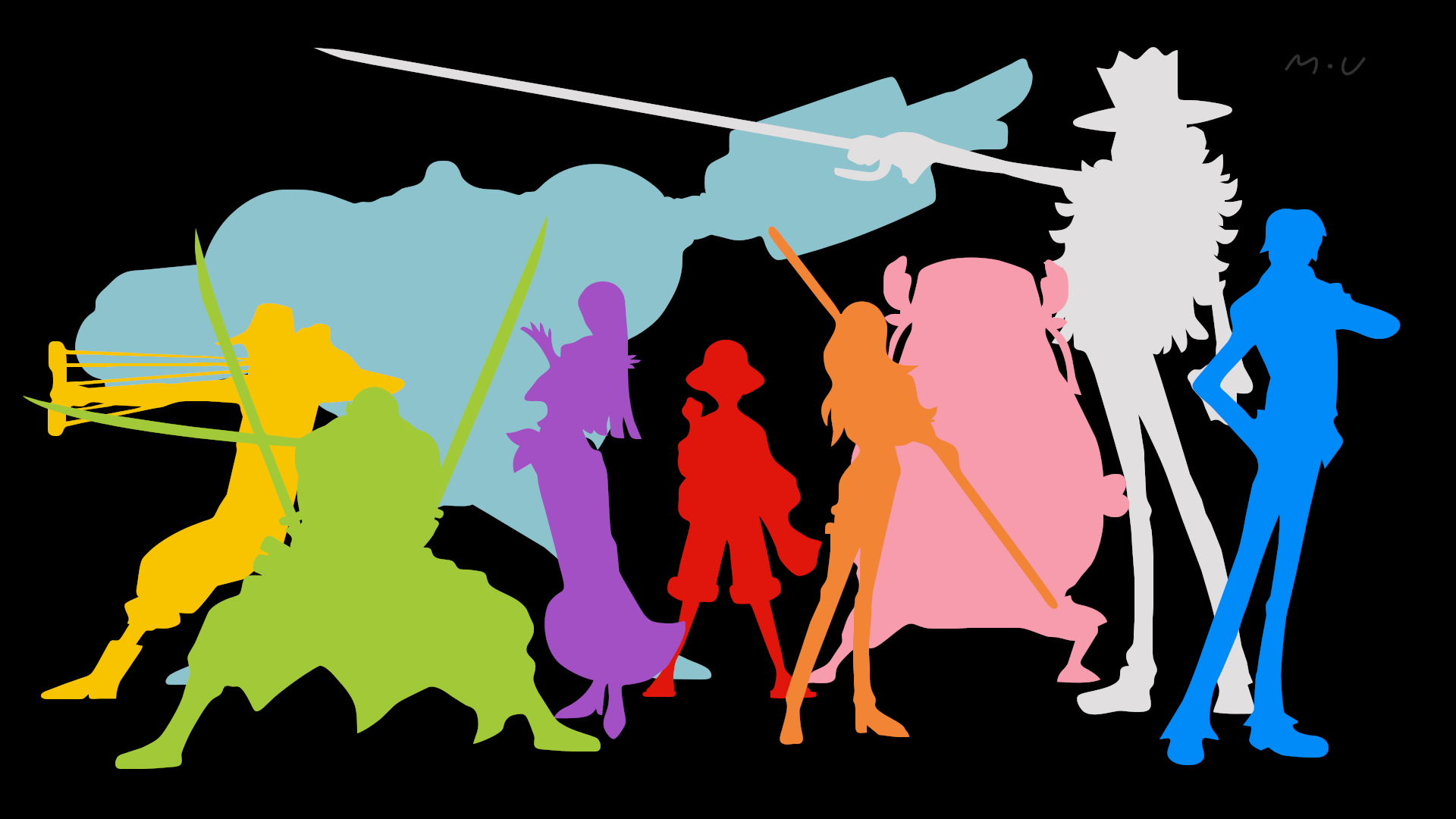 One Piece Minimal Wallpapers Wallpaper Cave