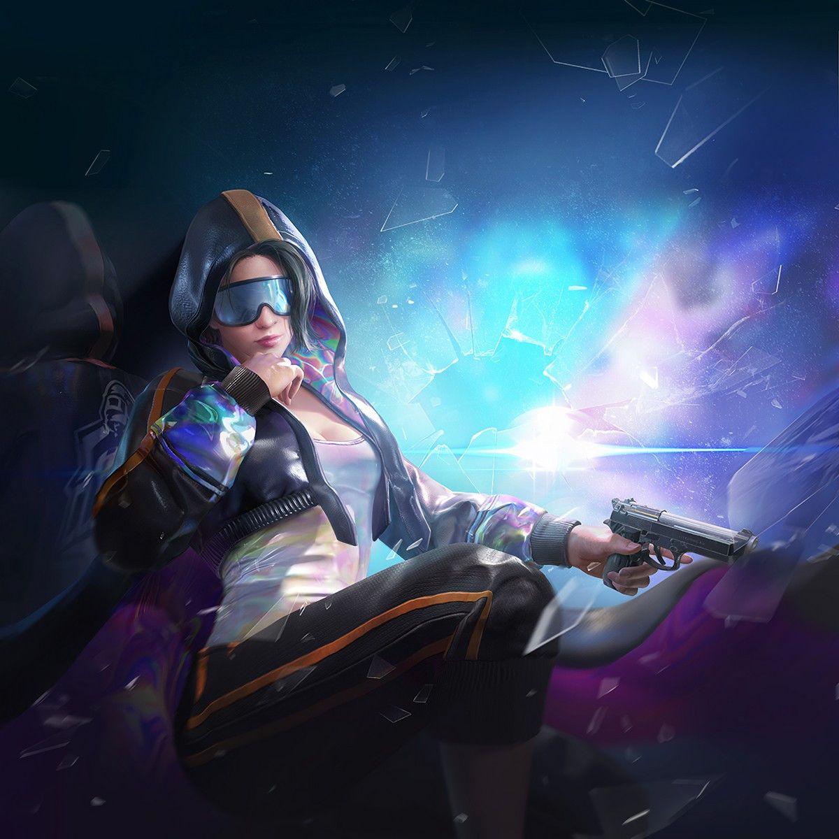 Pics of fighting sence, pubg theme, weapons etc. PUBG Mobile Girl Character Dark HD Wallpapers - Wallpaper Cave