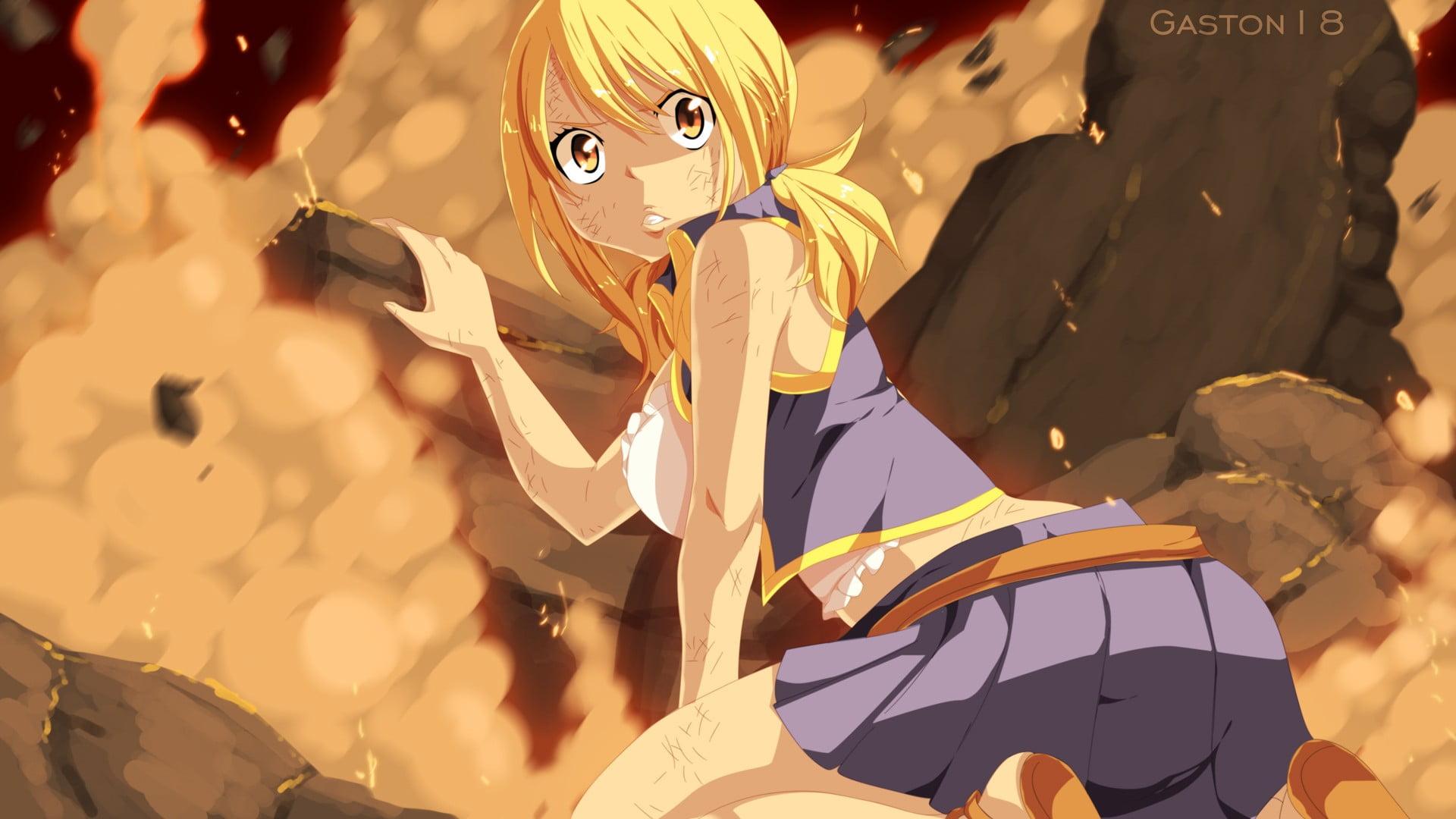 Fairy tail dragneel natsu anime heartfilia lucy anime fairy tail hd art . Fairy Tail Lucy Heartfilia Wallpapers Wallpaper Cave