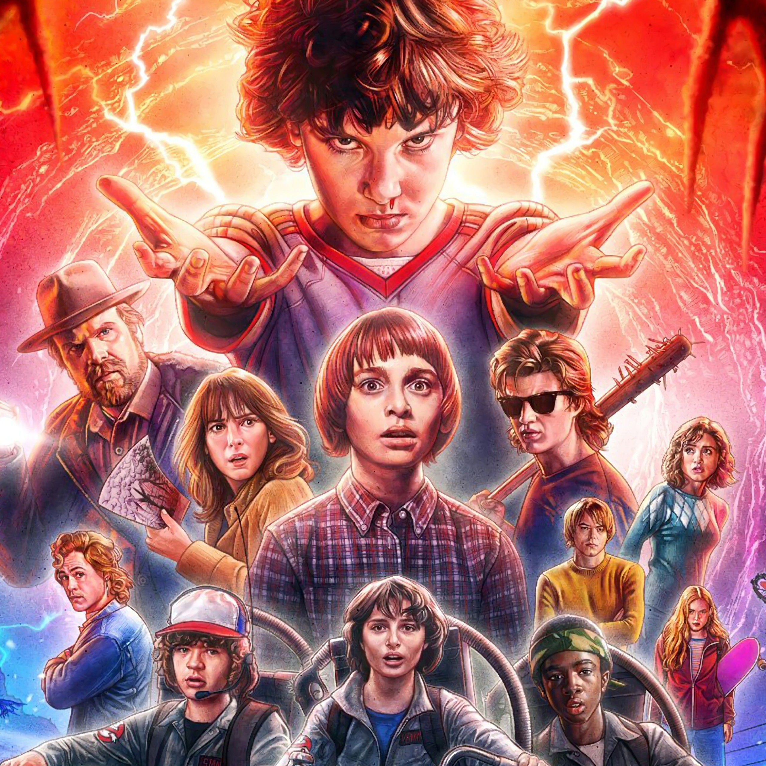 El And Mike Stranger Things Wallpapers Wallpaper Cave