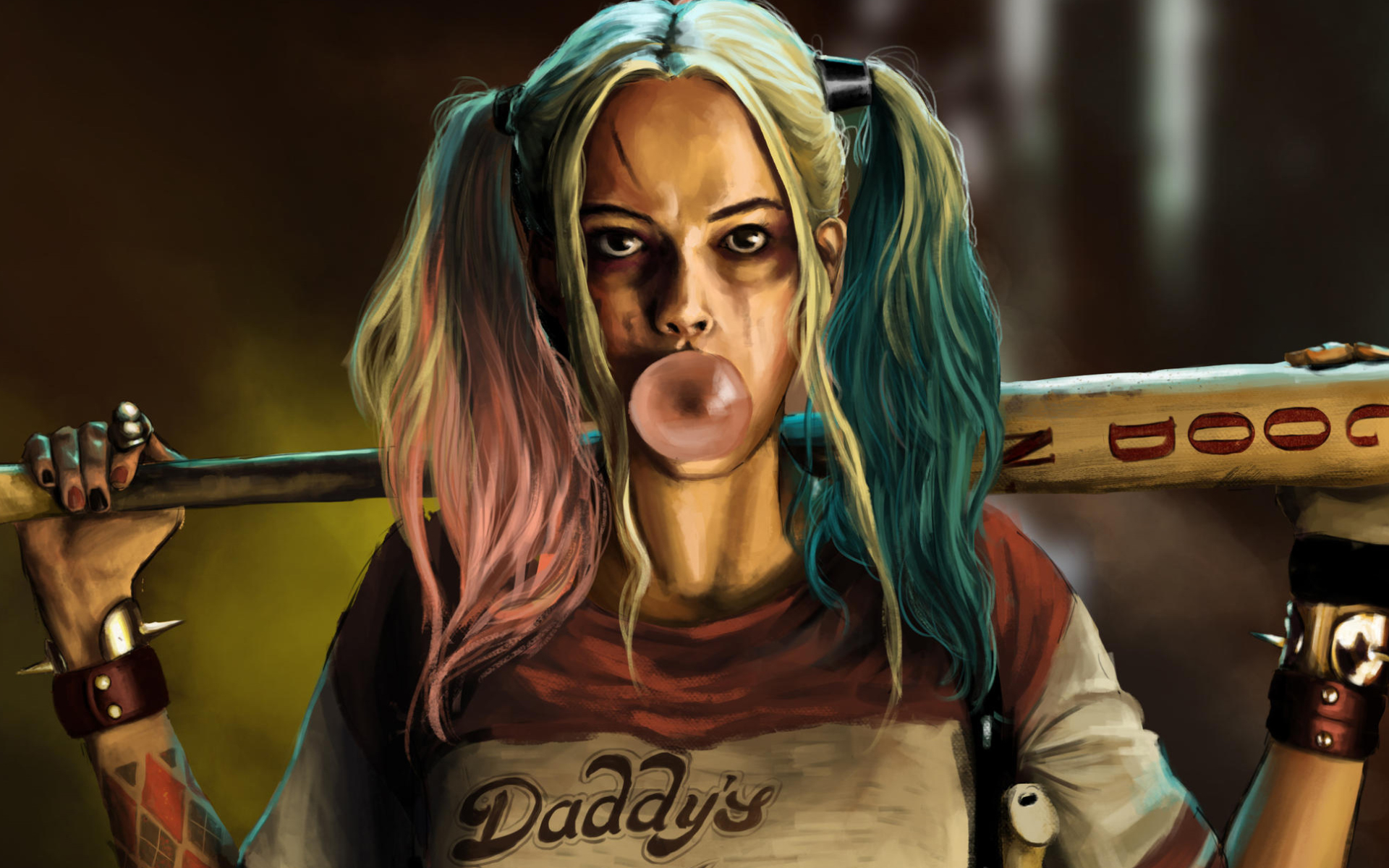 harley quinn baseball bat wallpapers wallpaper cave on harley quinn baseball bat wallpapers