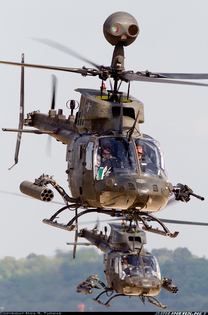 1 luftfahrzeug, das durch einen oder mehrere waagerechte rotoren in der luft gehalten wird. Bell OH-58 Kiowa Warrior Wallpapers - Wallpaper Cave