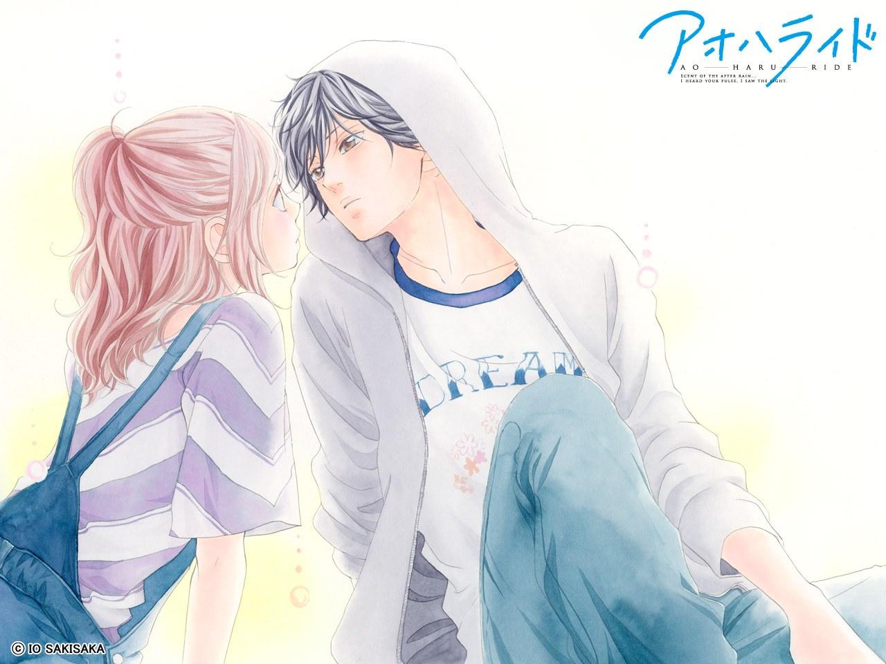Ao haru ride anime wallpaper
