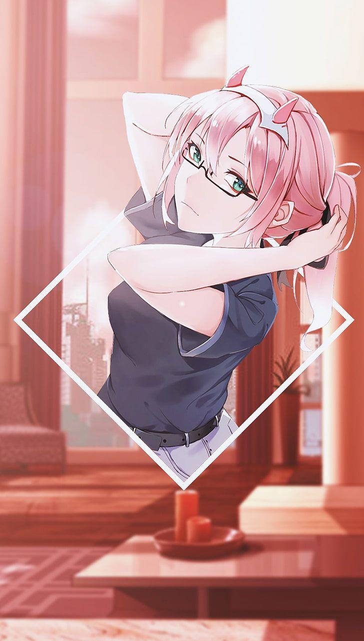 Anime Zero Two Aesthetic Wallpapers Wallpaper Cave