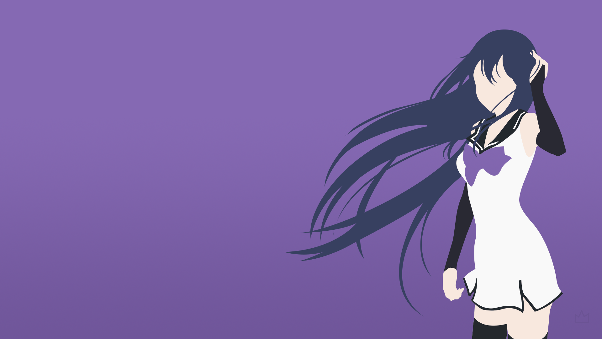 Cute designs on blurred background. Anime Vector Hd Wallpapers Wallpaper Cave