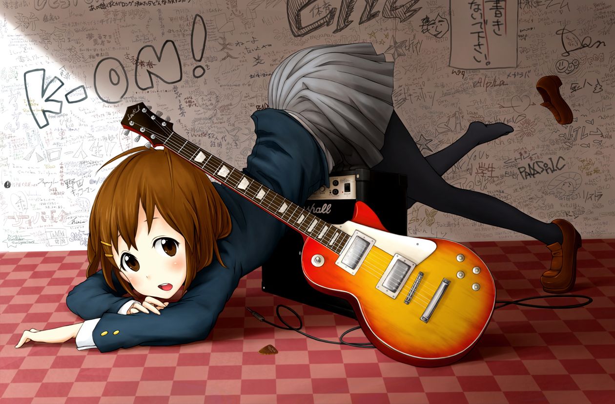 How to save the image to your phone: Anime Girl Guitar Wallpapers Wallpaper Cave