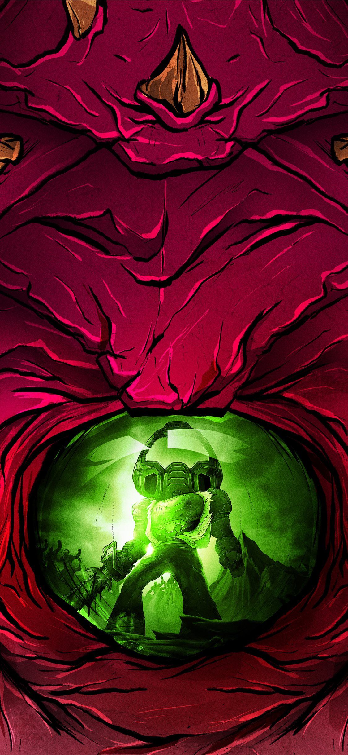 doom eternal iphone wallpapers wallpaper cave on doom eternal iphone wallpapers