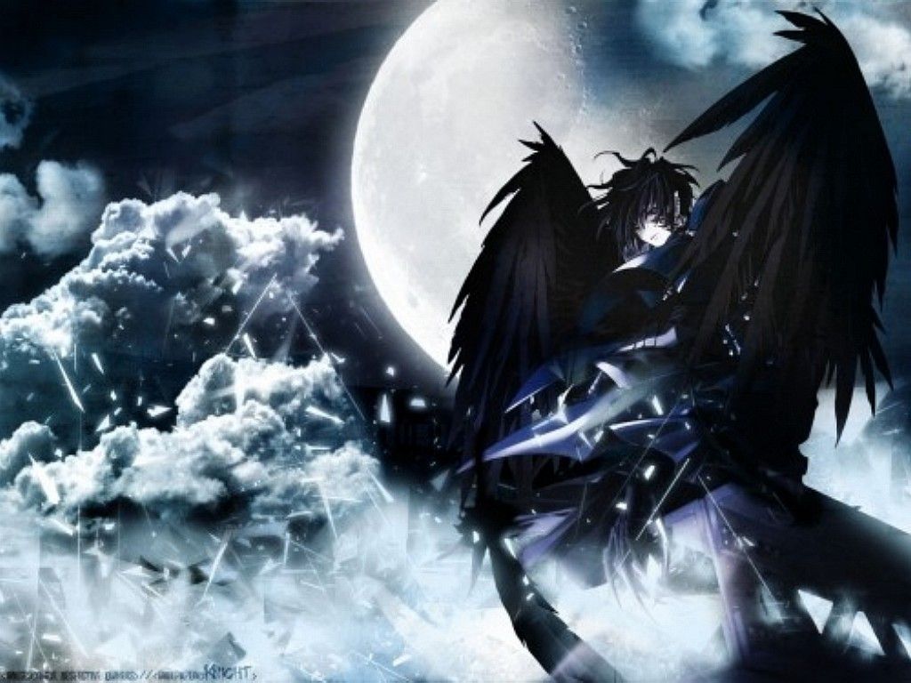 Dark angel forest wings gothic hd wallpaper | background image. Anime Girl Dark Angel Wallpapers Wallpaper Cave