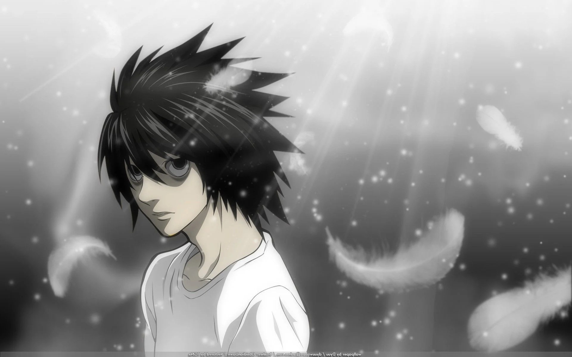 cool anime death note l logo wallpapers wallpaper cave on cool anime death note l logo wallpapers