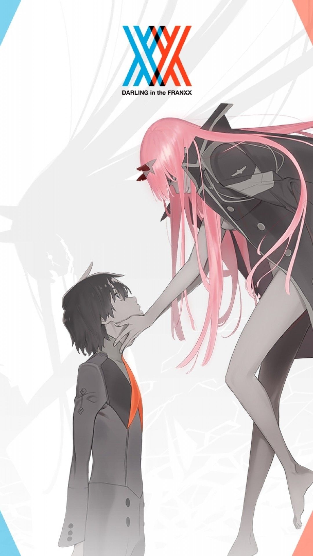 Anime Zero Two Hiro Wallpapers Wallpaper Cave