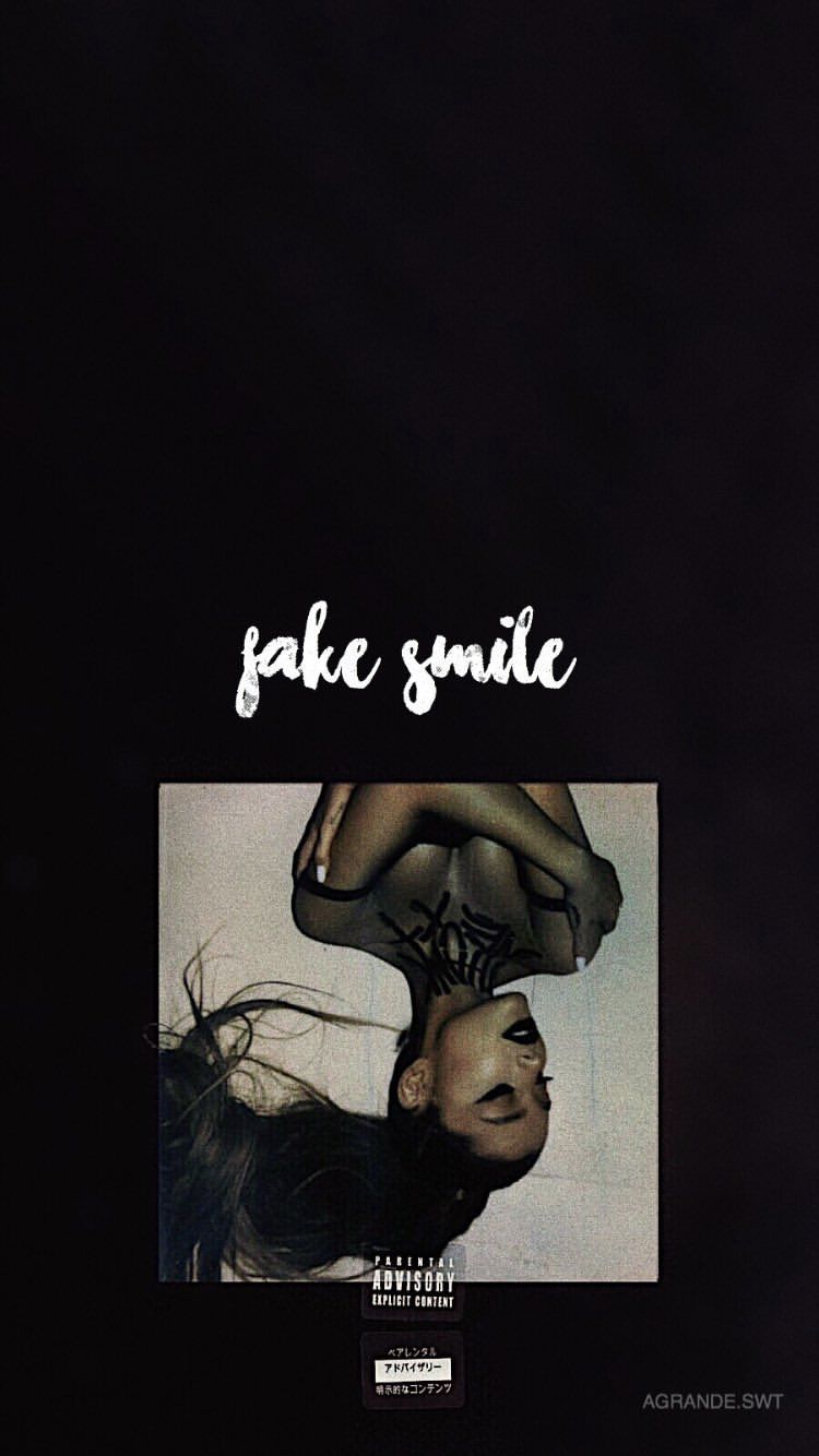 ariana grande fake smile wallpapers wallpaper cave on ariana grande fake smile wallpapers