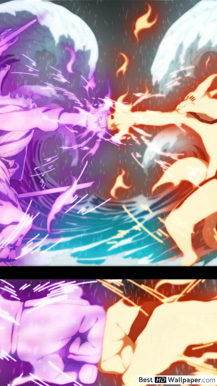Naruto Vs Sasuke Iphone Wallpapers Wallpaper Cave
