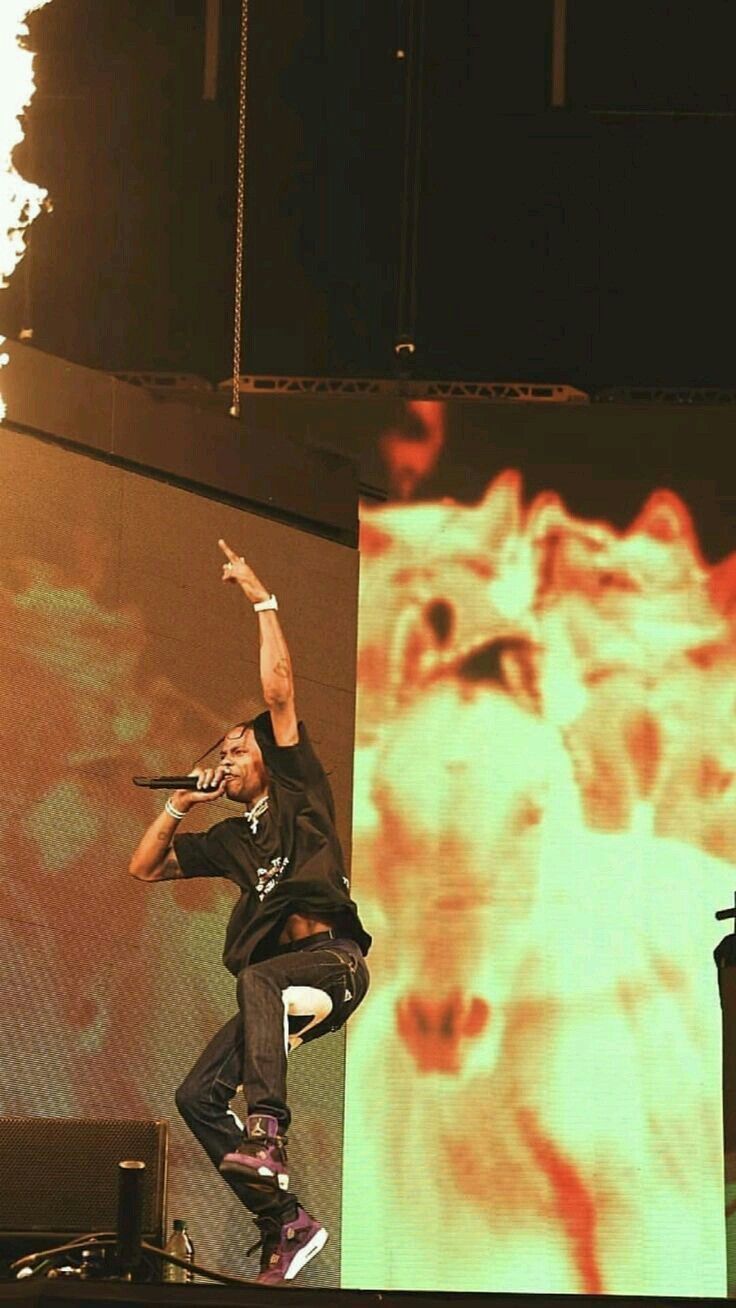 Travis Scott Concert Wallpapers Wallpaper Cave