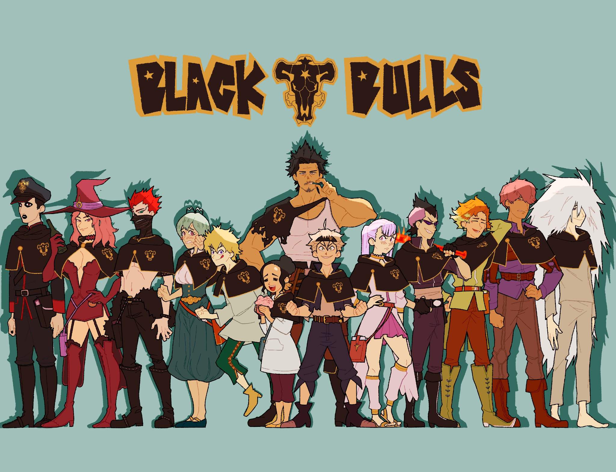 Black Bull Black Clover Wallpapers Wallpaper Cave