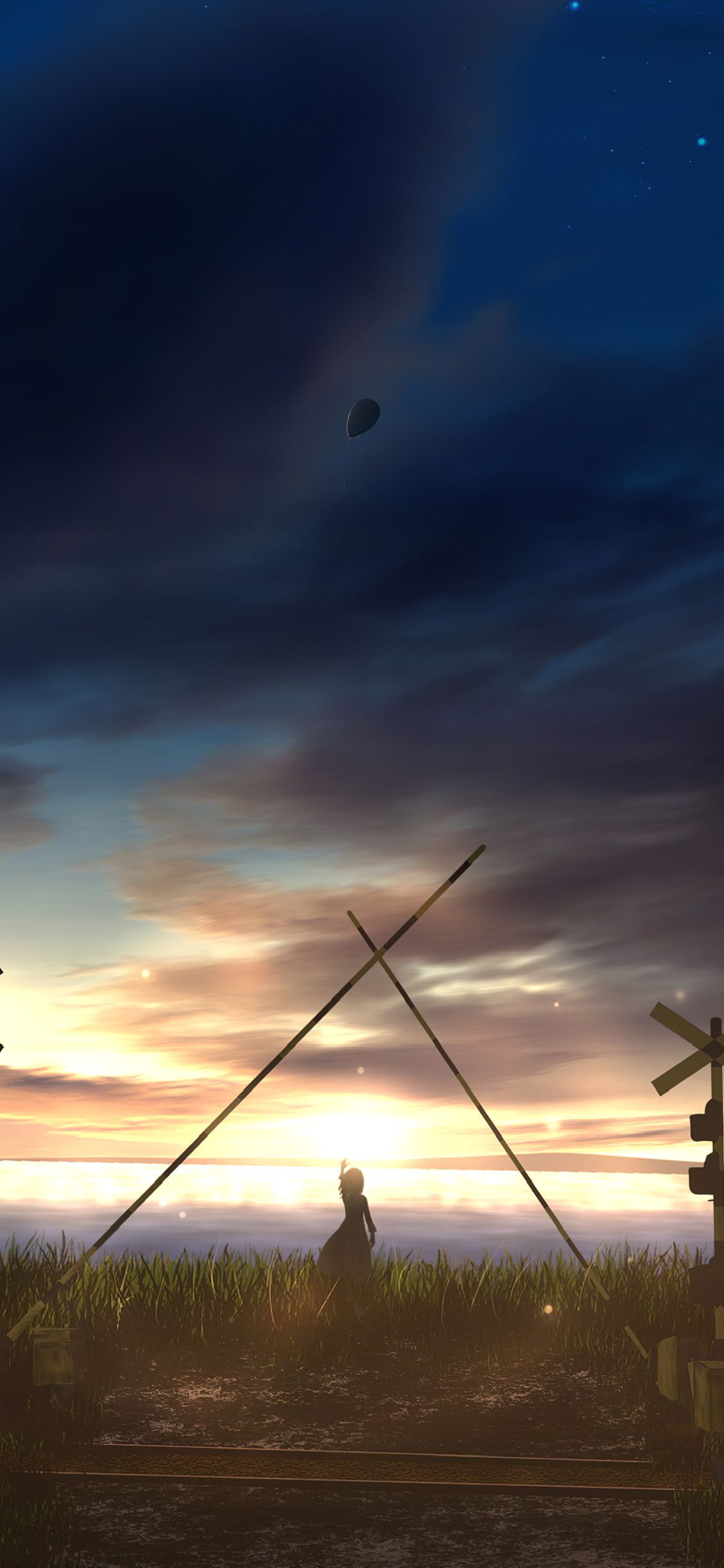Wallpaper Pemandangan Anime Telepon 4K 2436_X_1125_jpg