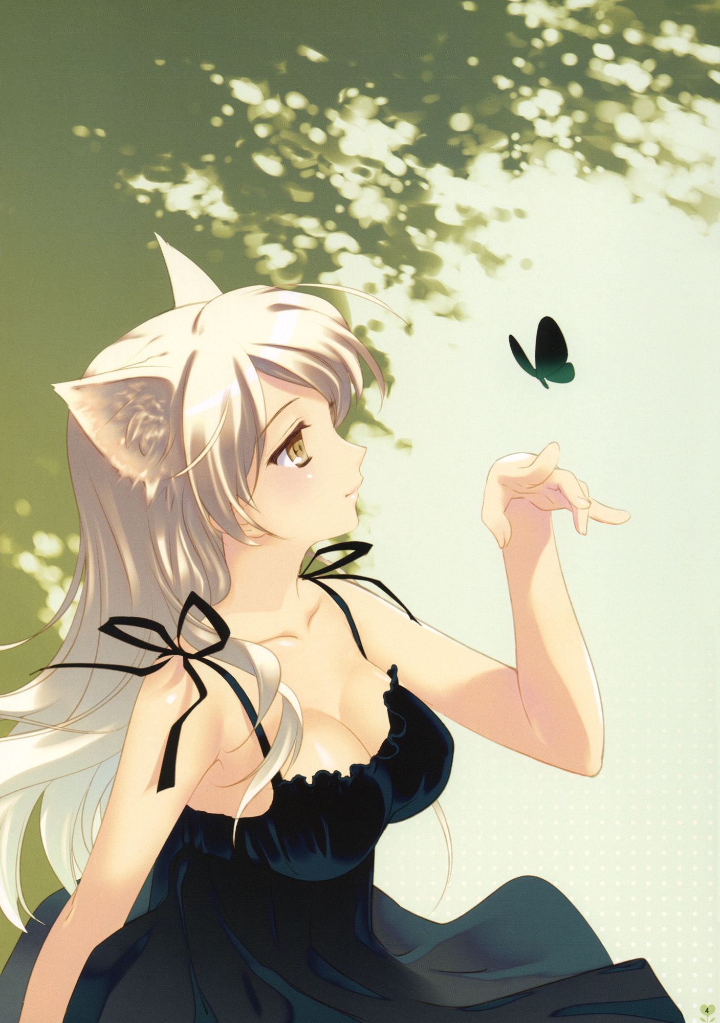 Anime Girl With Wolf Ears Wallpapers Wallpaper Cave