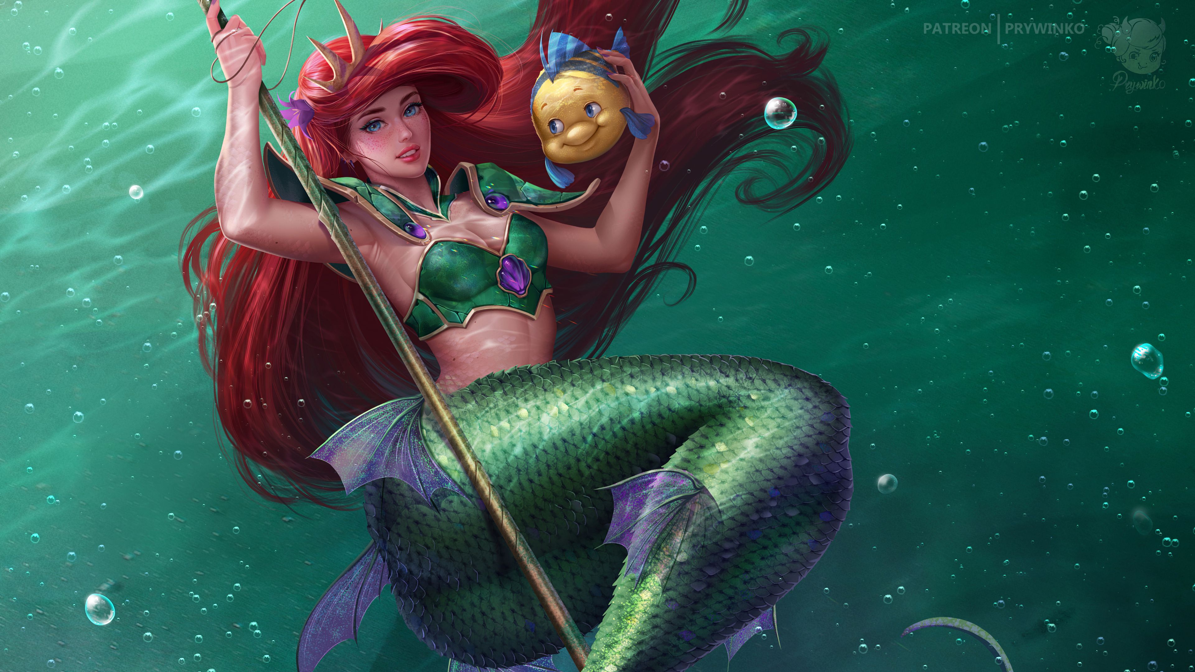 little mermaid girl 4k wallpapers wallpaper cave on the little mermaid wallpapers