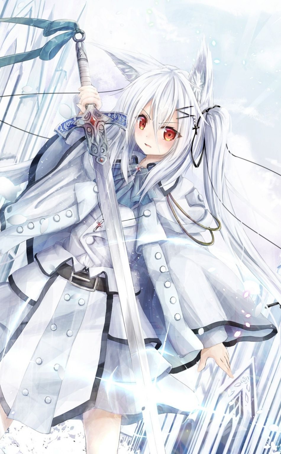 20 Cute Anime Girl Characters with White Hair (2020 Trends)