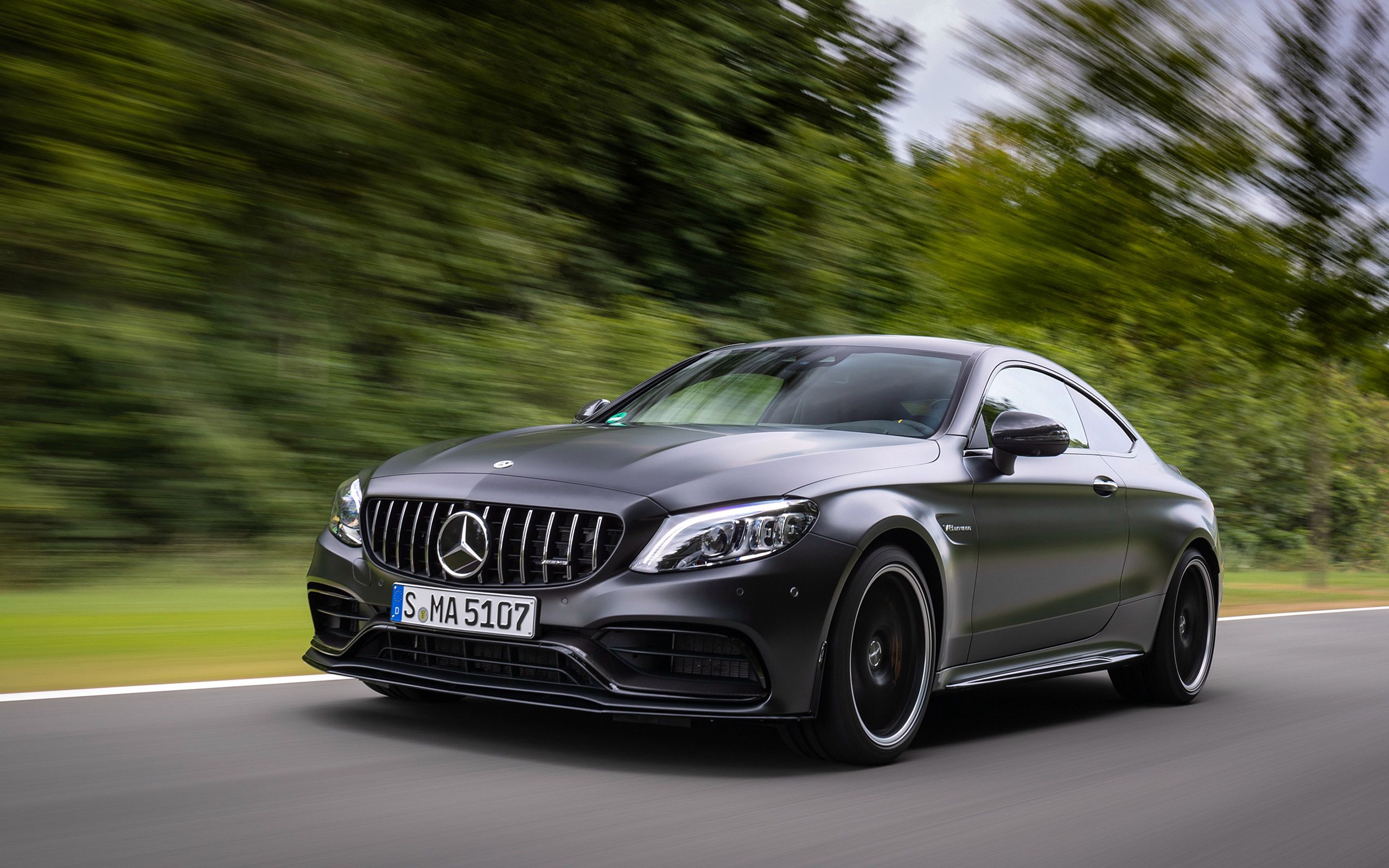 C63s amg coupe desktop wallpapers