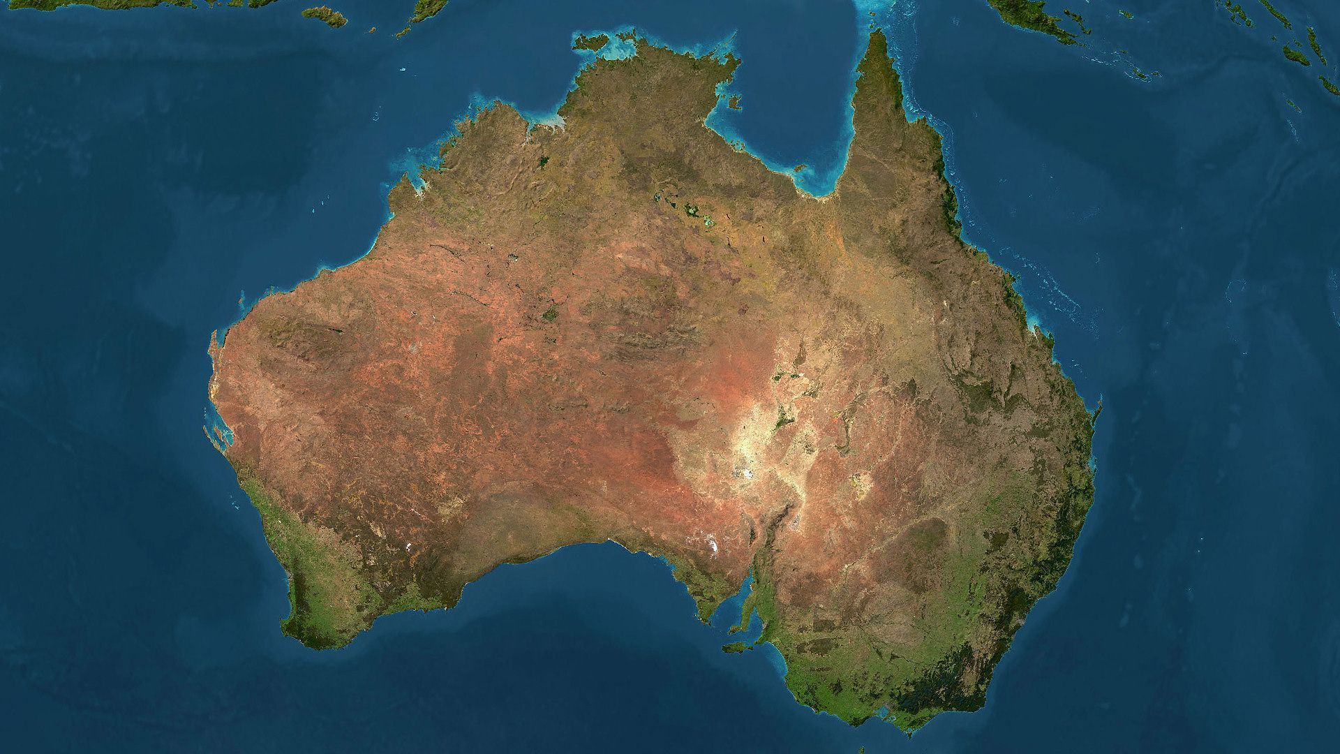 Australia map wallpapers