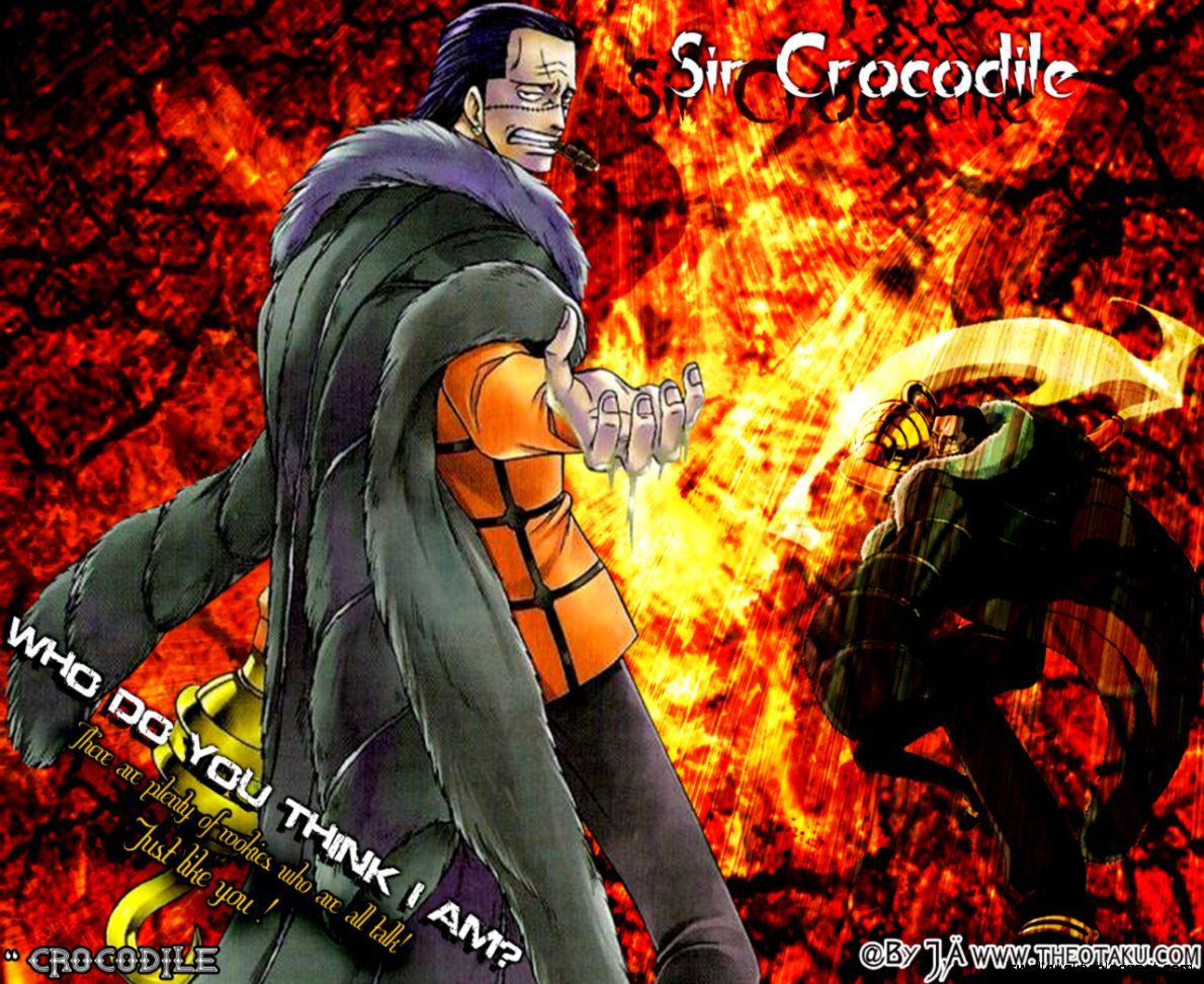 Crocodile One Piece Wallpapers Wallpaper Cave