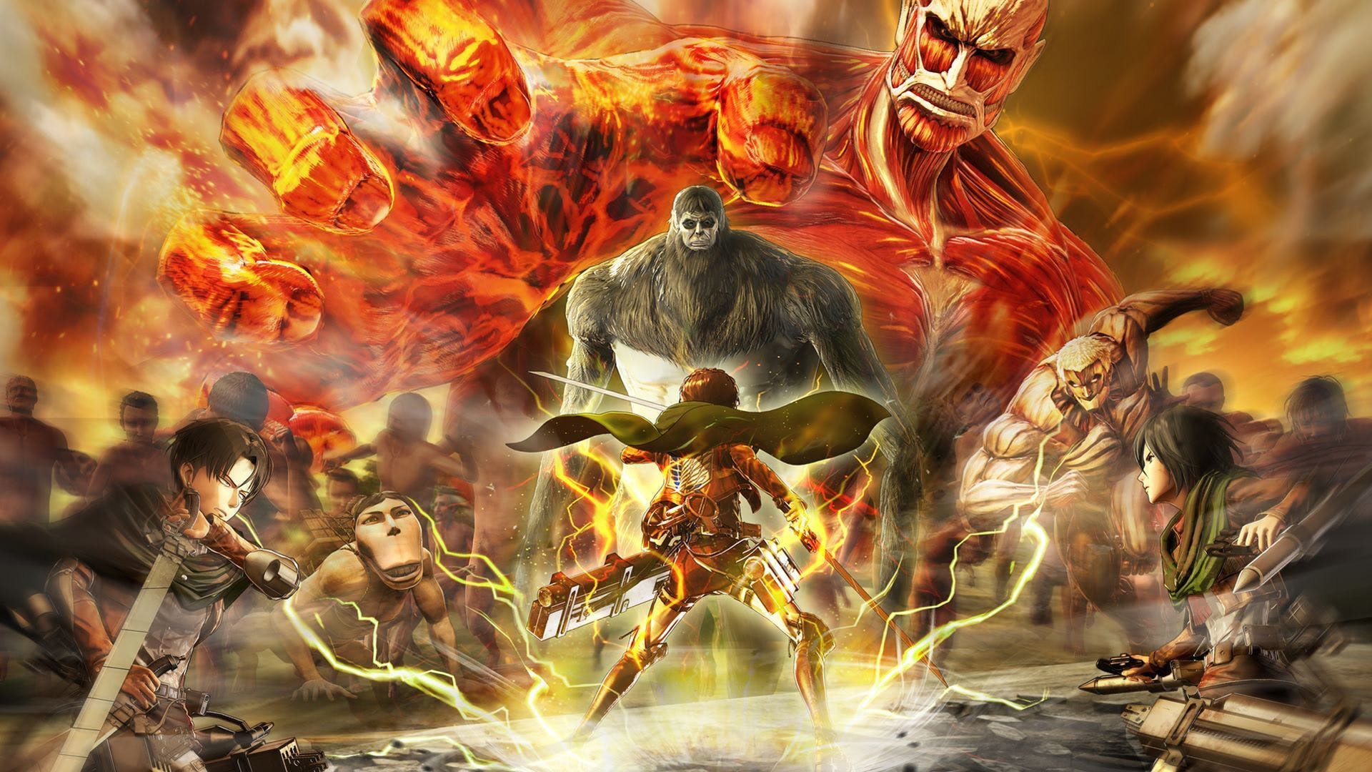 The blockbuster action manga that inspired the epic anime stampedes towards its climax!the dawn of mandetermined to protect. AoT Desktop Season 4 Wallpapers - Wallpaper Cave