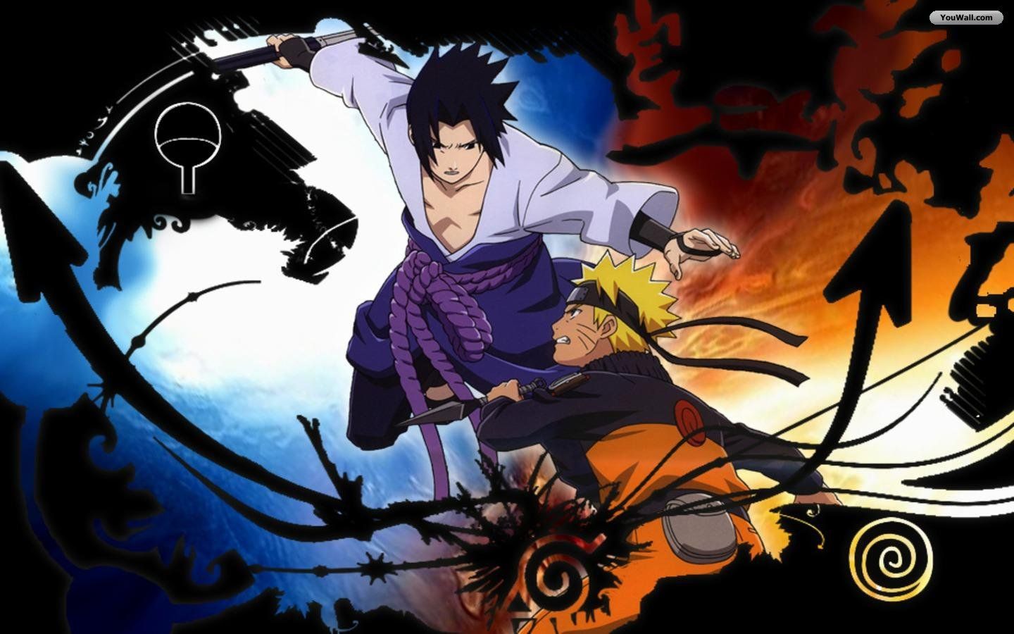 Aesthetic Naruto Vs Sasuke Wallpapers Wallpaper Cave