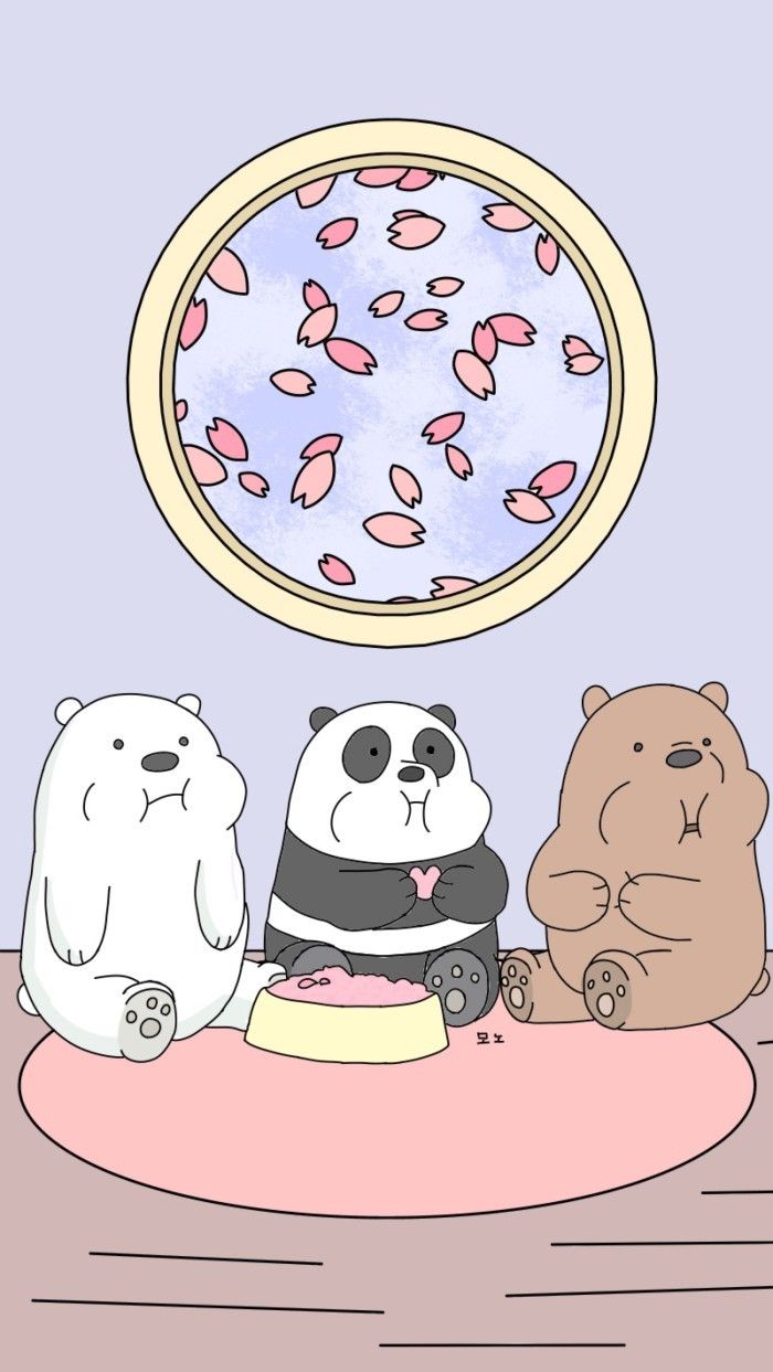 Cute Iphone We Bare Bears Wallpapers Wallpaper Cave