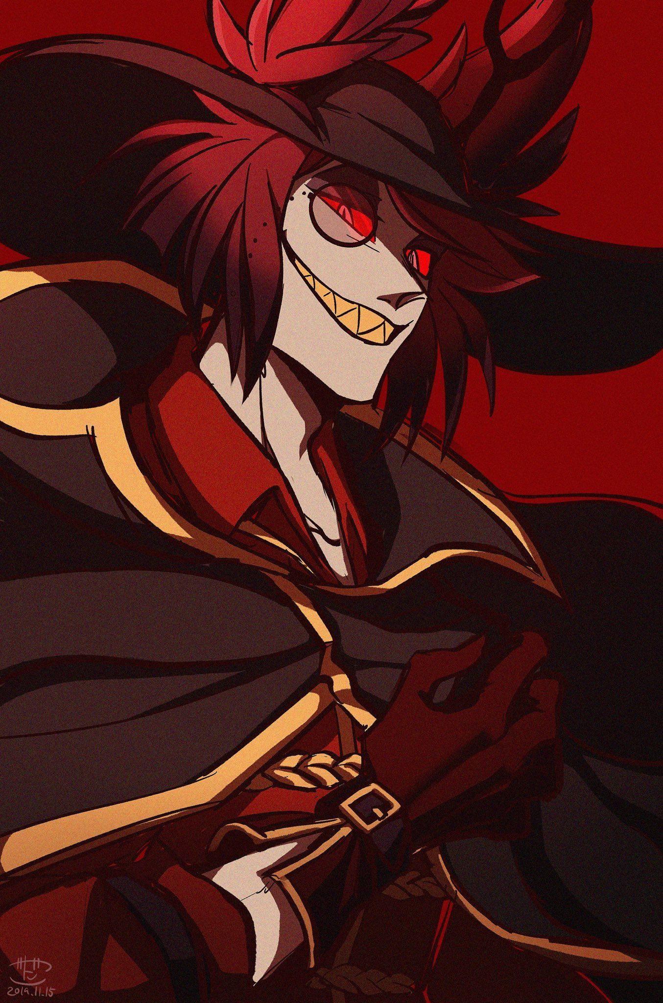 human alastor wallpapers wallpaper cave on human alastor wallpapers