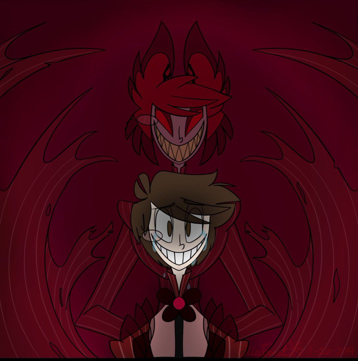 human alastor wallpapers wallpaper cave on human alastor wallpapers