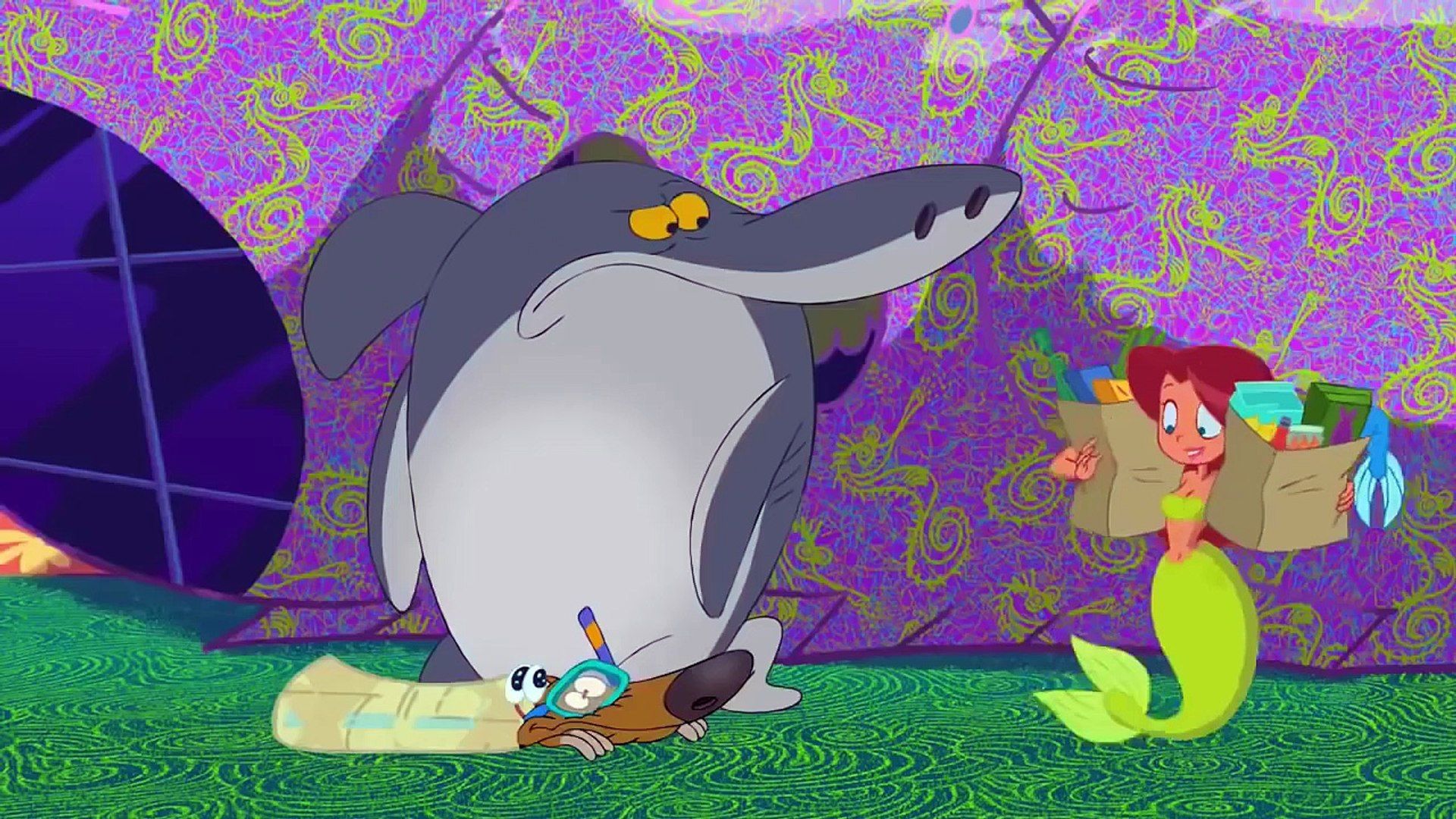Zig And Sharko Marina New Friend